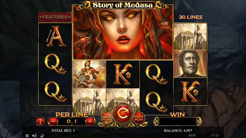 บทความ: การเล่นเกมสล็อตออนไลน์ Medusa บนแพลตฟอร์ม PGSlot